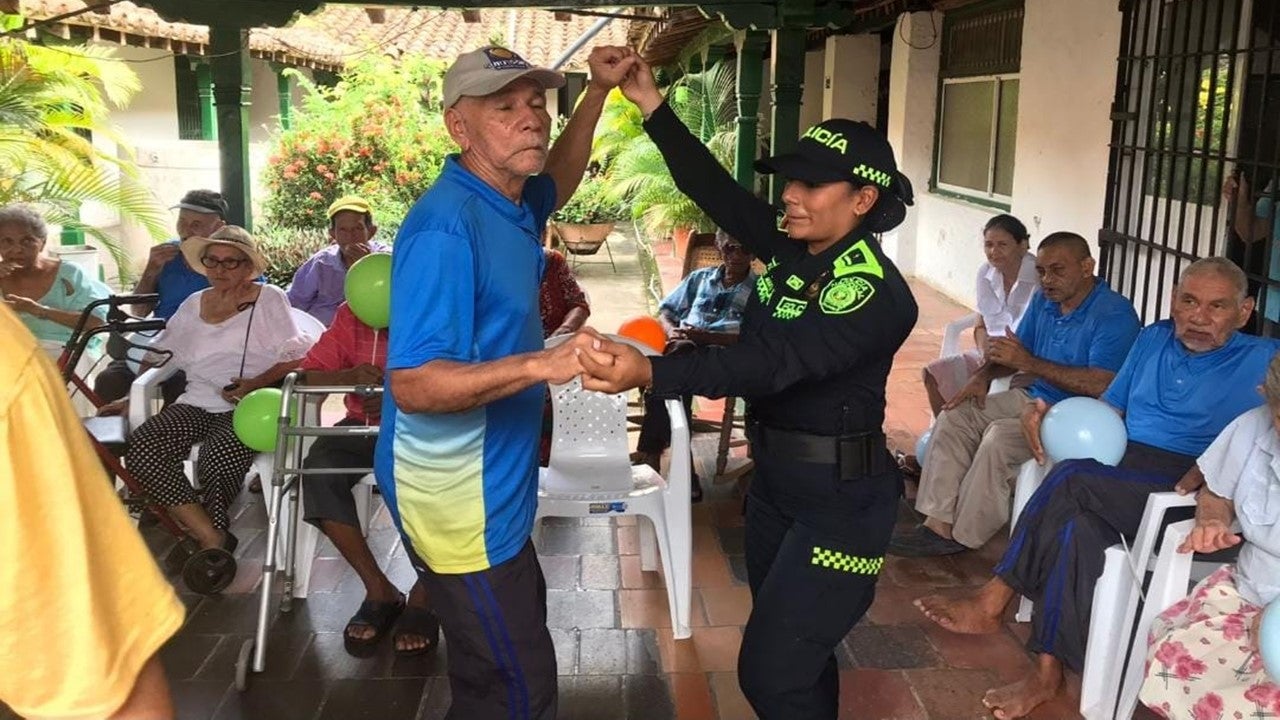 Los beneficiarios de la jornada fueron los abuelitos de la ‘La Casa del Recuerdo’