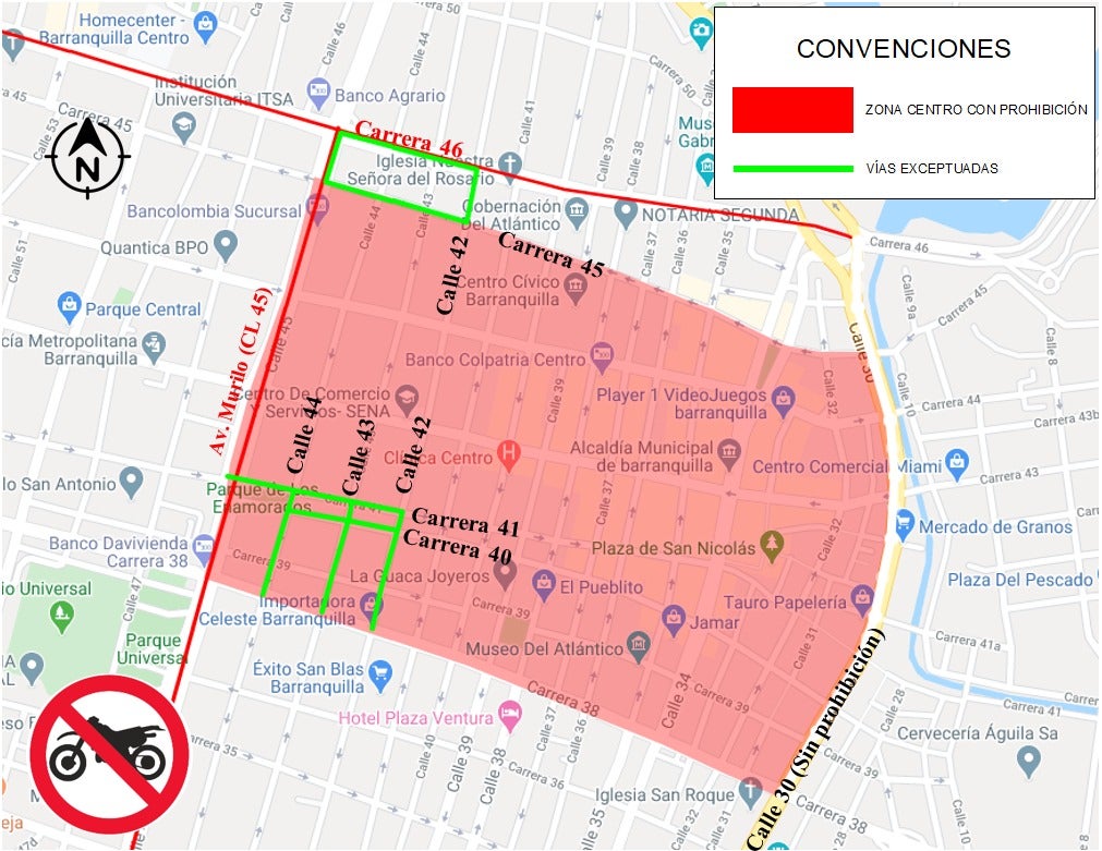Restricción de motos