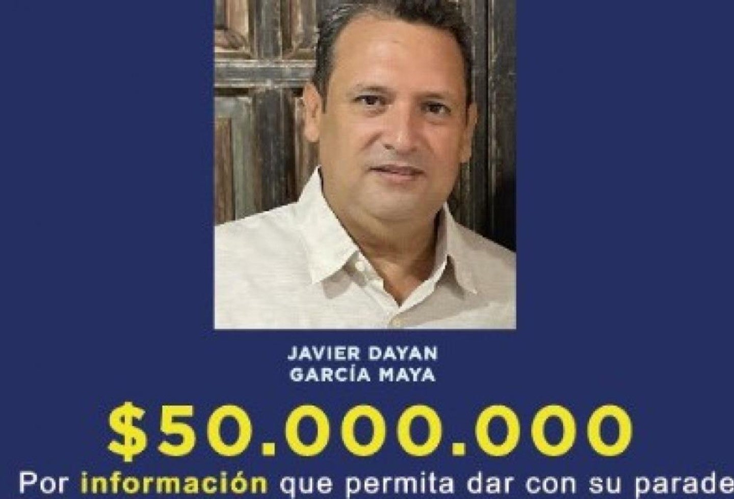 Ganadero desaparecido.