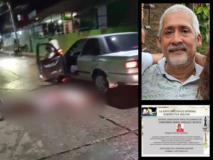 Sintrenal Bolívar rechaza asesinato de miembro en el barrio La María
