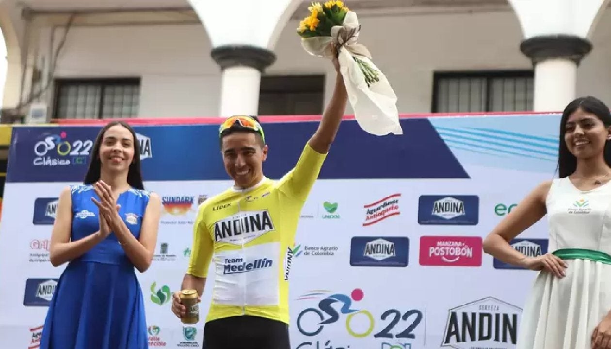 Aldemar Reyes. Líder del Clásico RCN - Andina