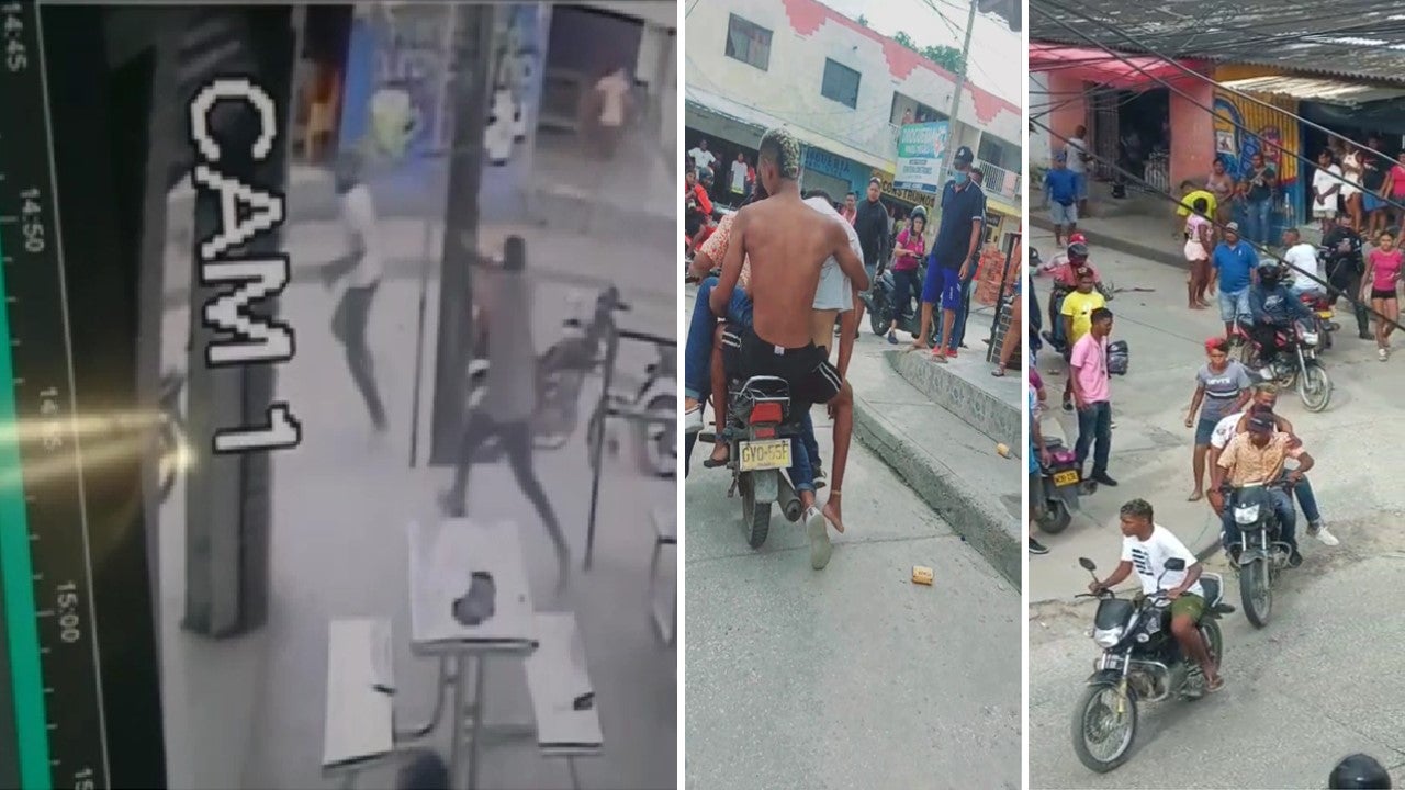 El sicario alcanzó a pegarle un tiro en la cabeza