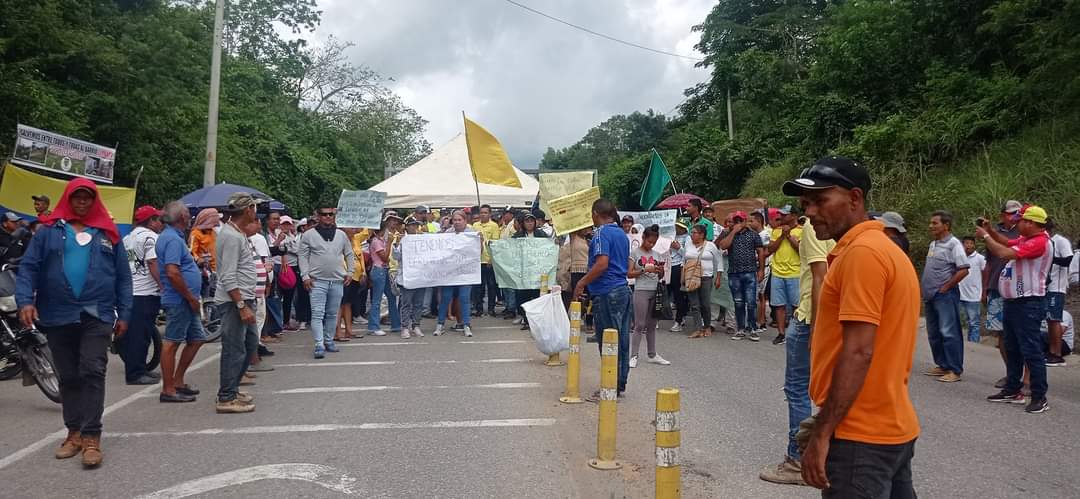 Protestas El Carmen de Bolívar