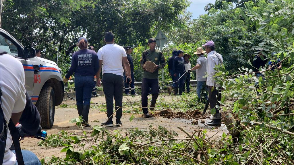 Derrumbes se han registrado en vías que conectan varios municipios del Departamento