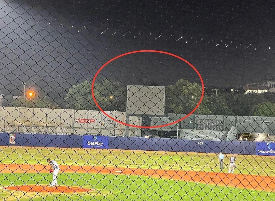 Estadio de béisbol Abel Leal en Cartagena