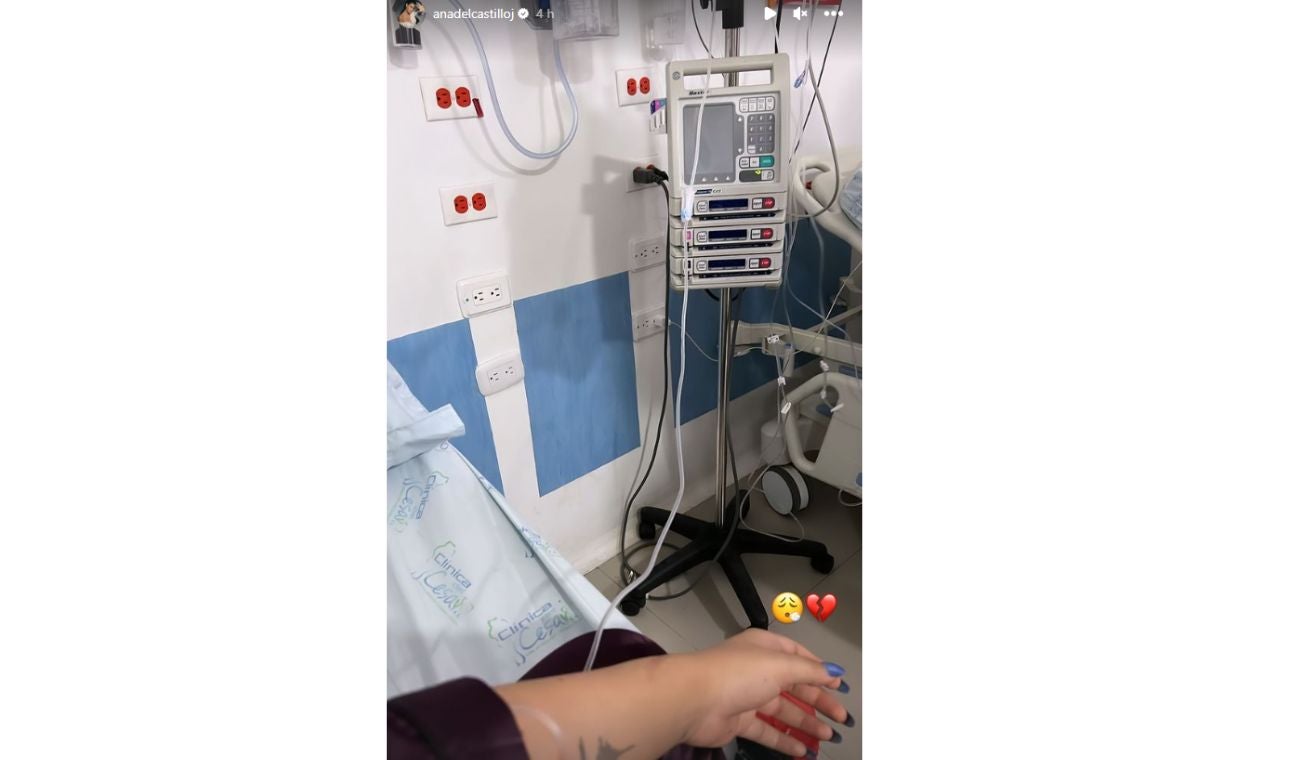 Ana del Castillo publicó una foto que preocupó a sus seguidores