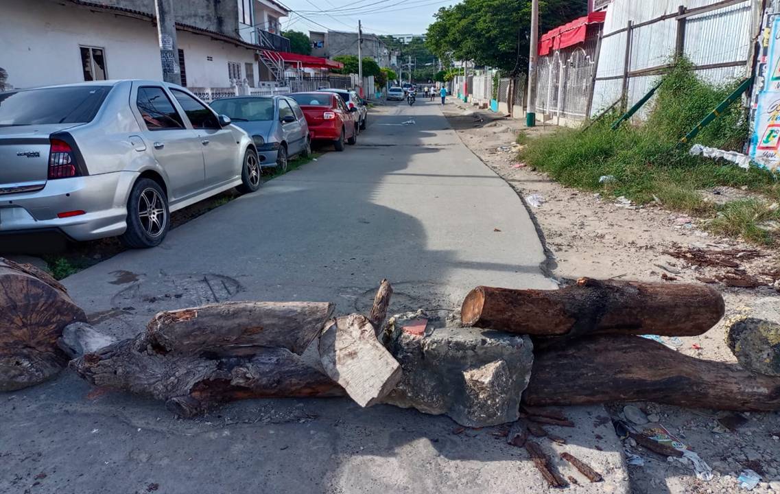 Calle canal Salim Bechara del barrio El Líbano, sector Salim Bechara