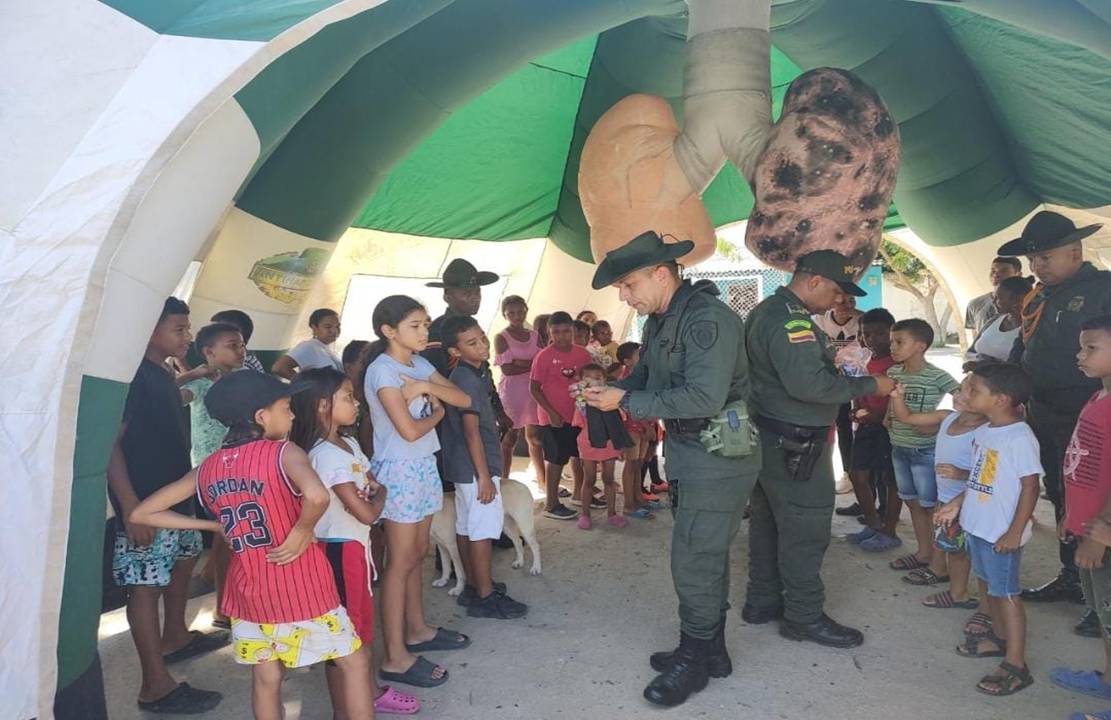 Campaña “Magangué sin Drogas” de la Policía de Bolívar