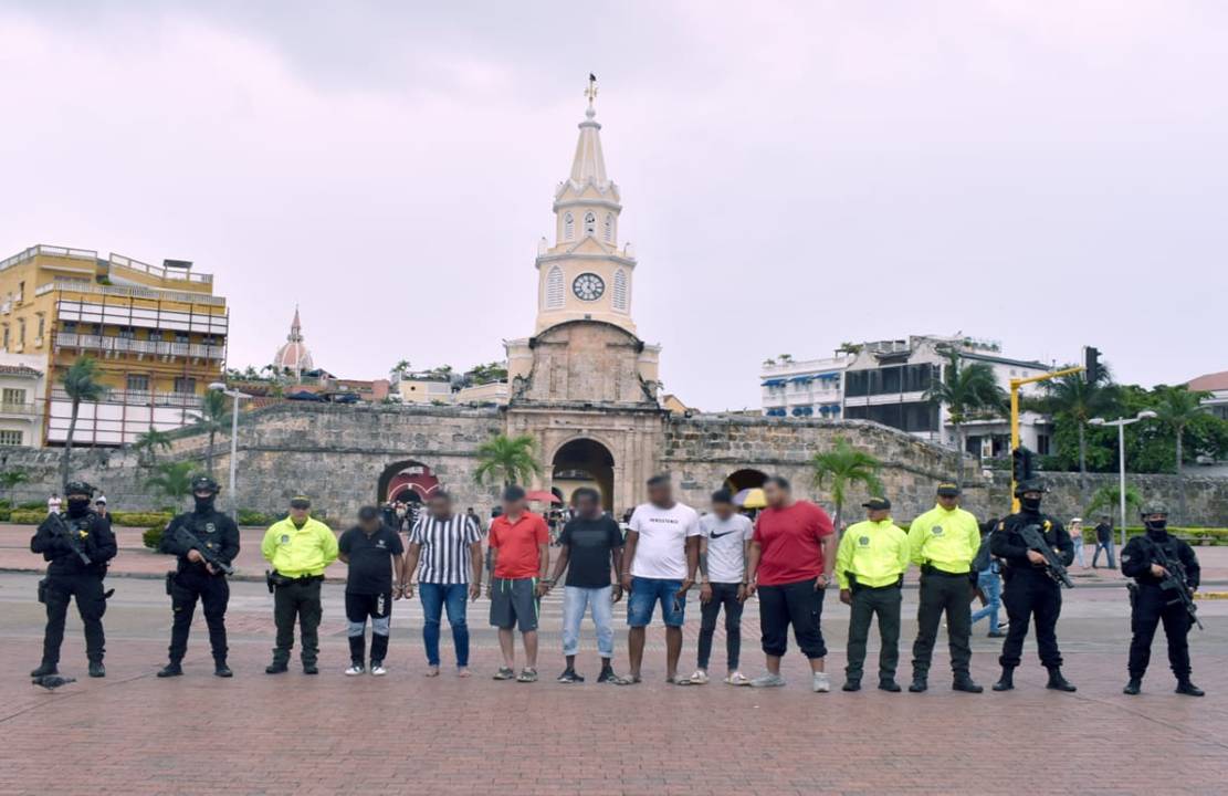Fueron judicializados por un fiscal especializado de Cartagena.