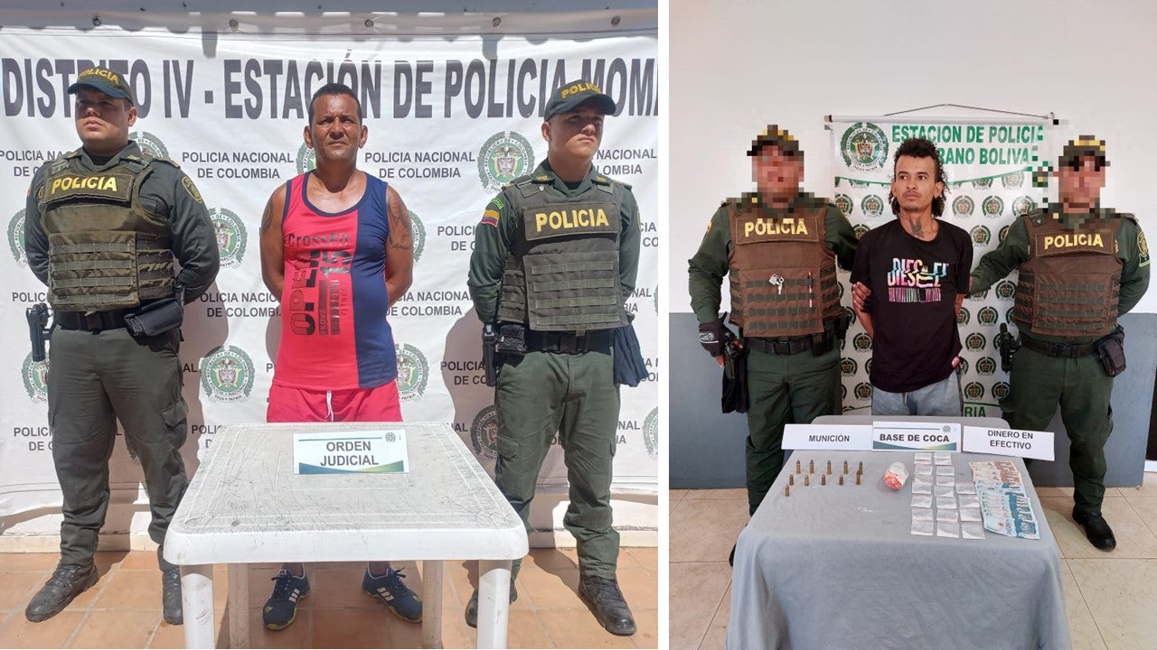 Capturados durante fon de semana