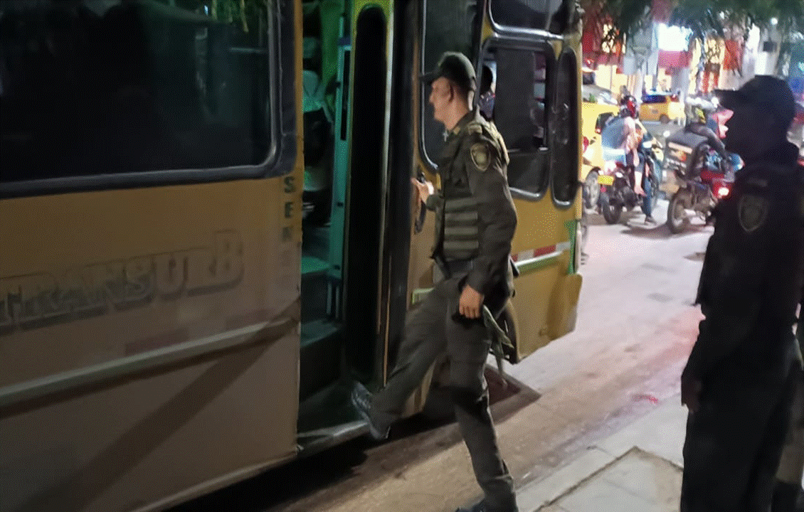 Operativos de control en busetas