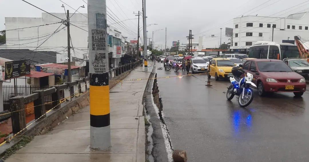 Lugar de la afectación por lluvias