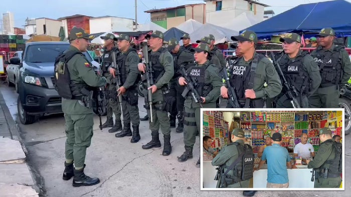 Gaula de la Policía Metropolitana de Cartagena