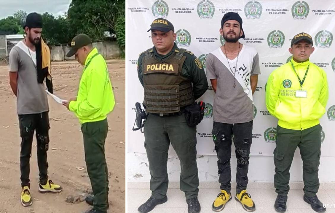 Luis Ángel Díaz Ríos, de 24 años. Capturado