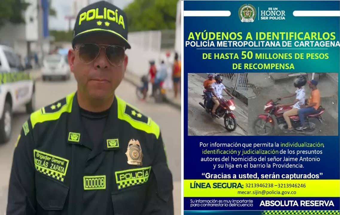 50 millones ofrece la Policía