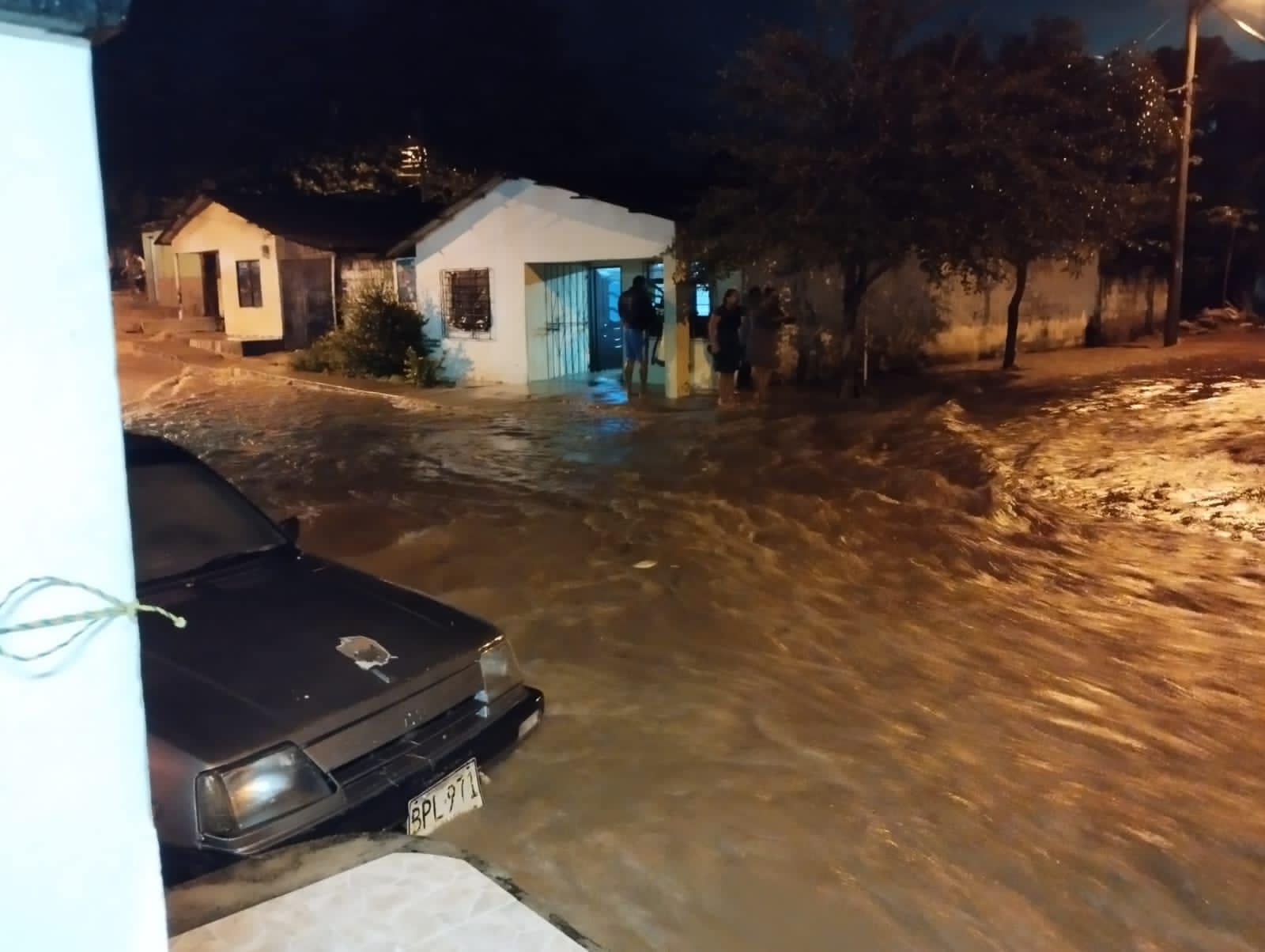 Panorama de las inundaciones en Sabanalarga