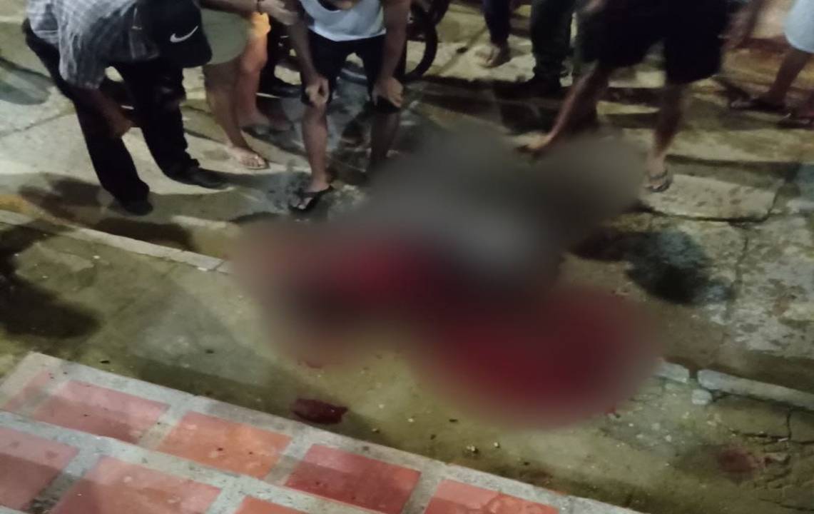 El hecho ocurrió en una esquina del barrio