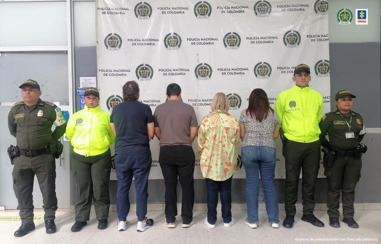 Capturados por defraudación.