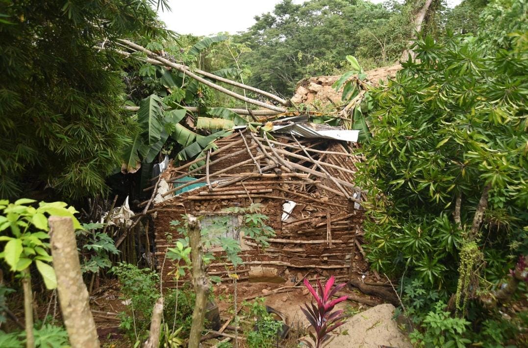 Más de 80 vivendas colapsaron durante la tragedia