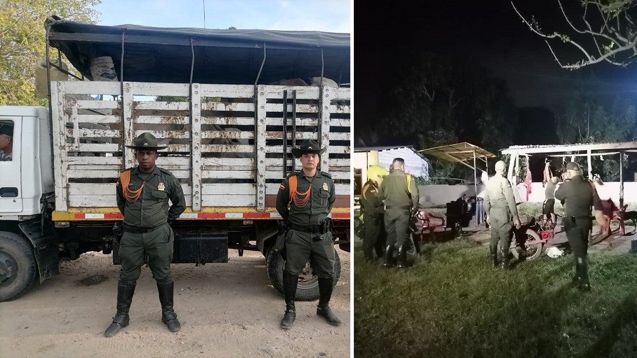 Patrulla contra el abigeato en Bolívar