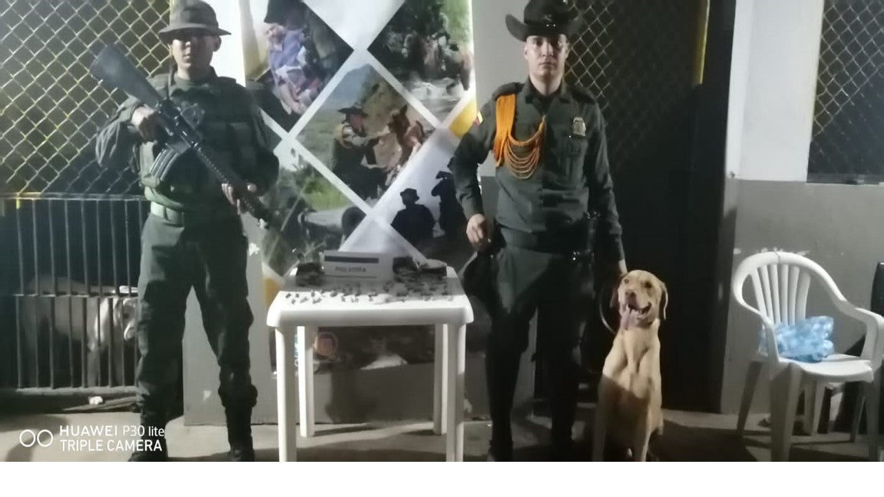 El perro que deja huellas en la Policía