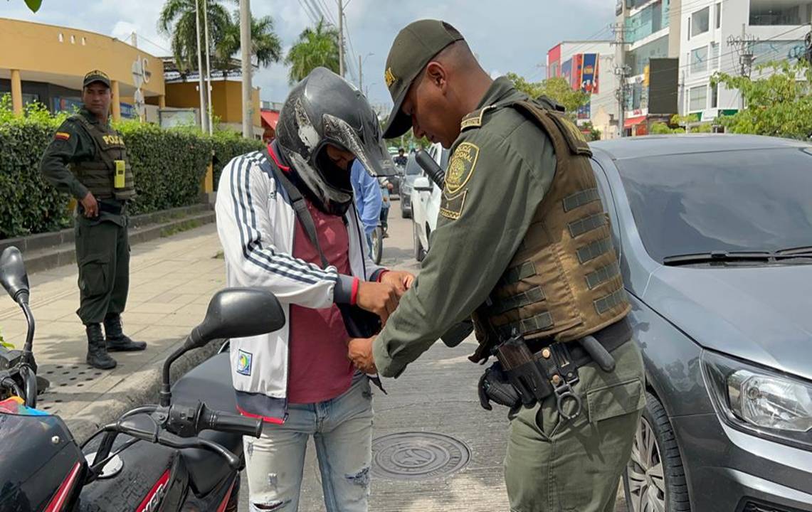 Operativos de la Policía Metropolitana durante el fin de semana