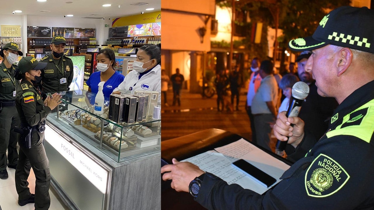 Coronel Wilson Javier Parada González, comandante de la Policía Metropolitana de Cartagena