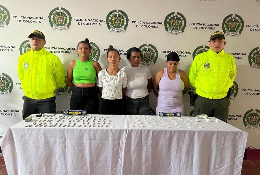 Las capturas se dieron mediante diligencia de allanamiento en el barrio Porvenir