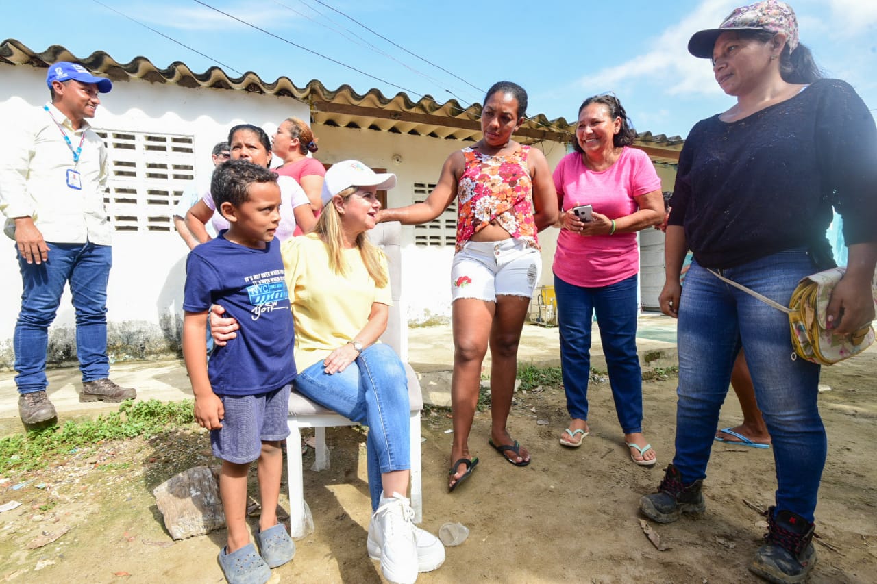 Elsa Noguera, gobernadora del Atlántico, inspeccionó trabajos