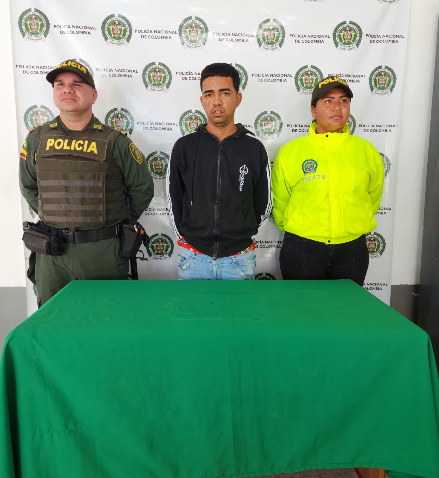 La aprehensión se realizó en el municipio de Baranoa