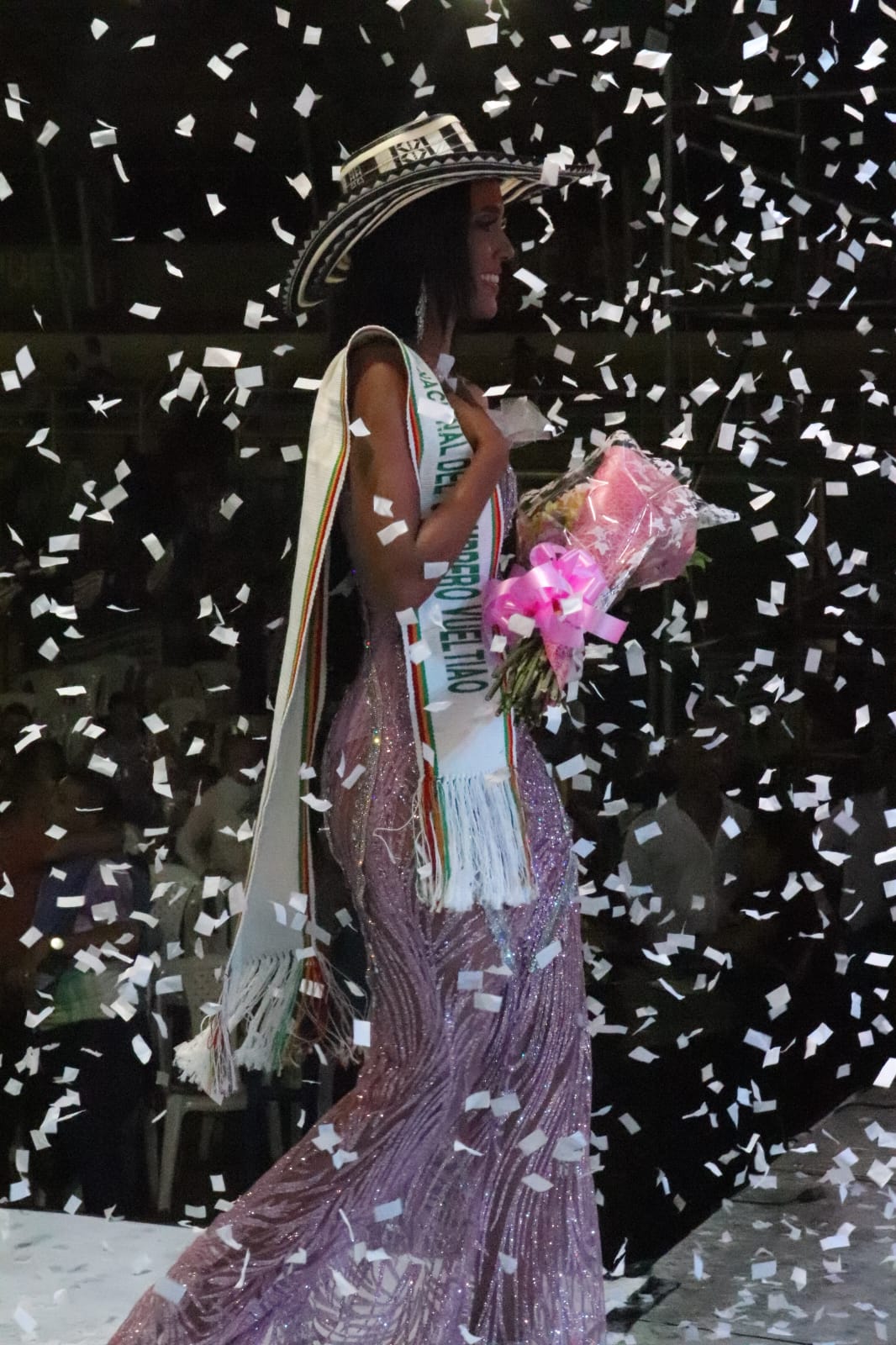 Geraldine Vargas Palacio, del departamento de La Guajira, es la nueva soberana del Feria y Reinado Nacional del Sombrero Vueltiao