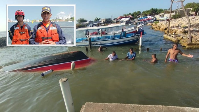 Entre los rescatados están dos adultos y dos menores de nacionalidad mexicana