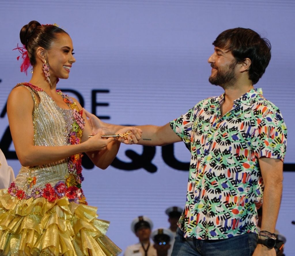 Entrega de llaves a la Reina