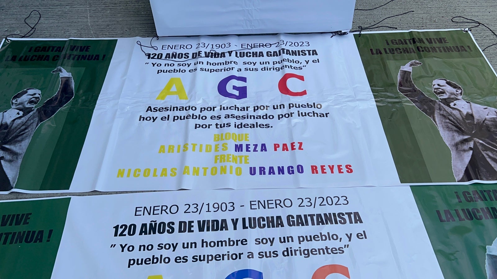 panfletos en Bolívar