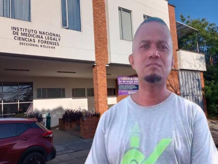 Amed Marimón Barrios, un albañil de 42 años