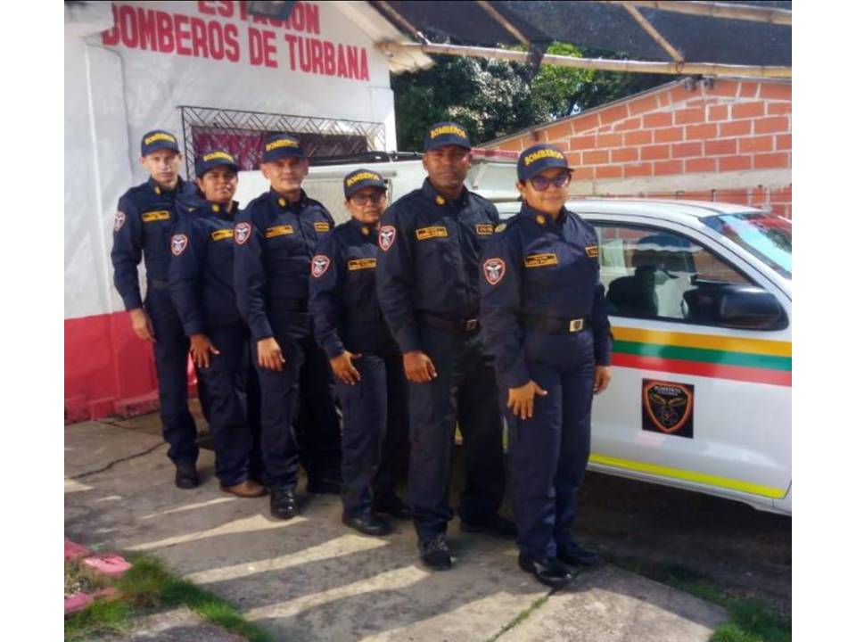 Bomberos Voluntarios municipio de Turbana Bolívar