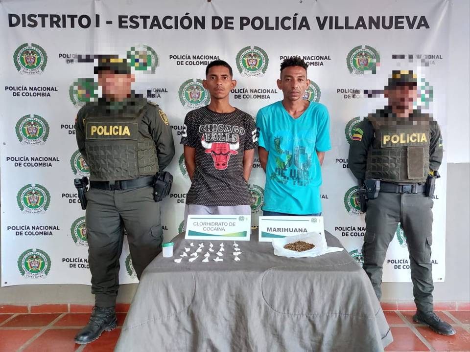 Incautación de armas de fuego, armas blancas, sustancias estupefacientes y capturas.