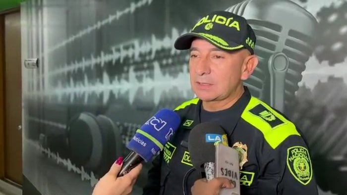 Coronel Wilson Javier Parada González. Comandante Policía Metropolitana