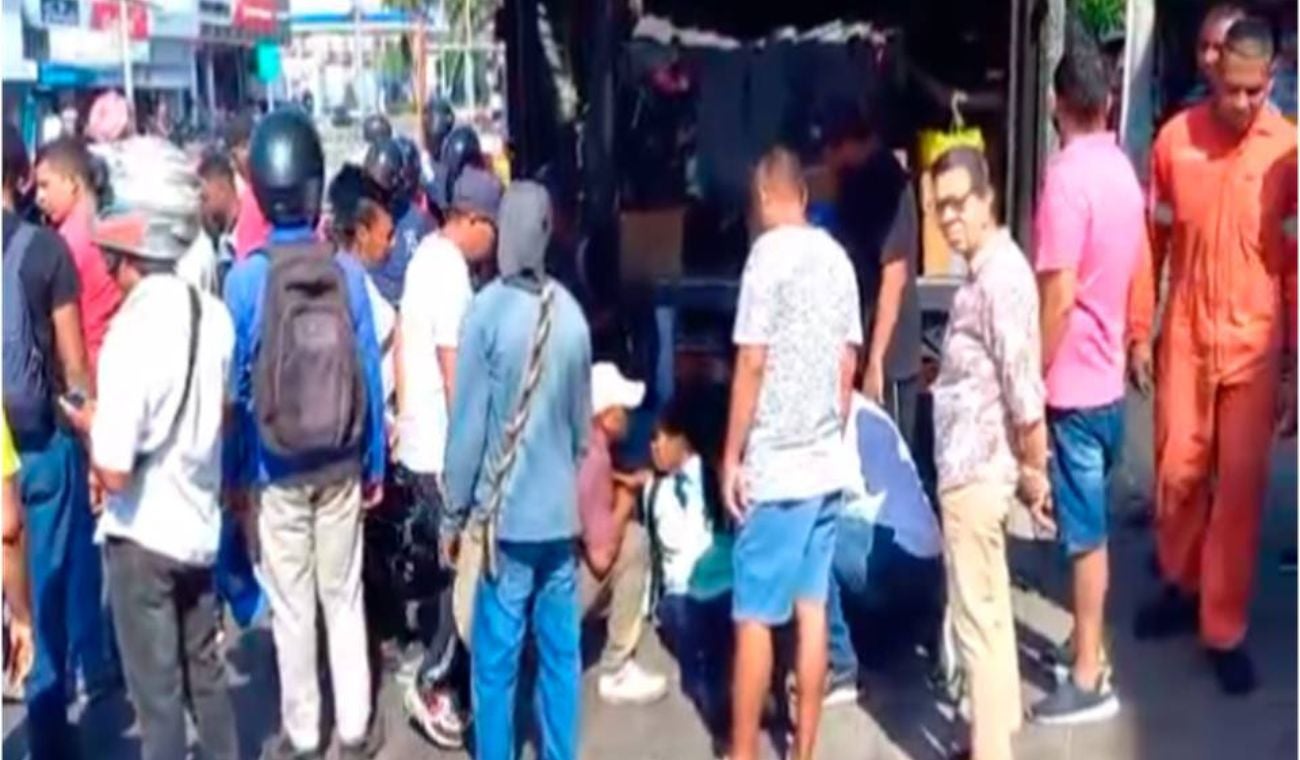 Una mujer que iba de parrillera resultó herida