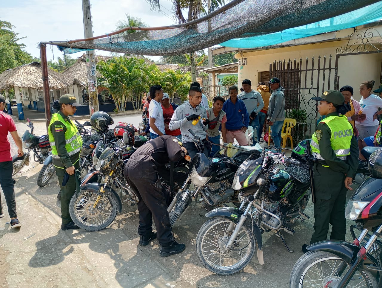 En total fueron recuperadas 22 motos