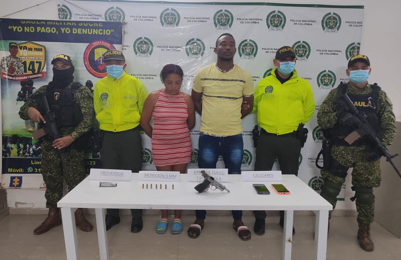 Capturados por el delito de Fabricación, tráfico, porte o tenencia de armas de fuego