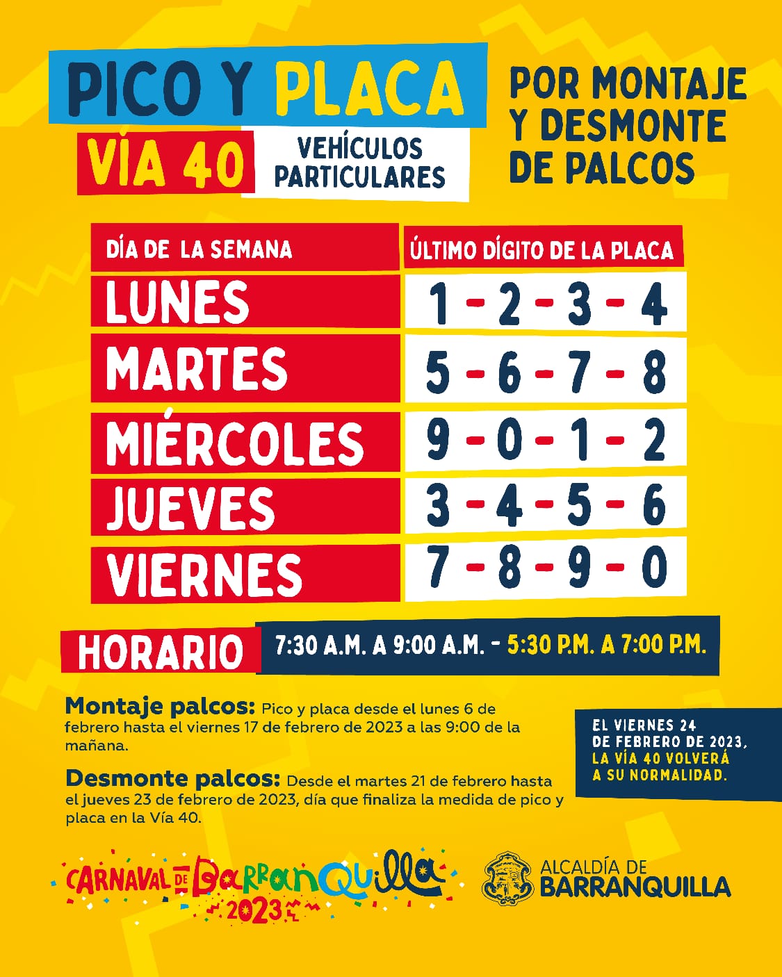 Pico y placa en Barranquilla