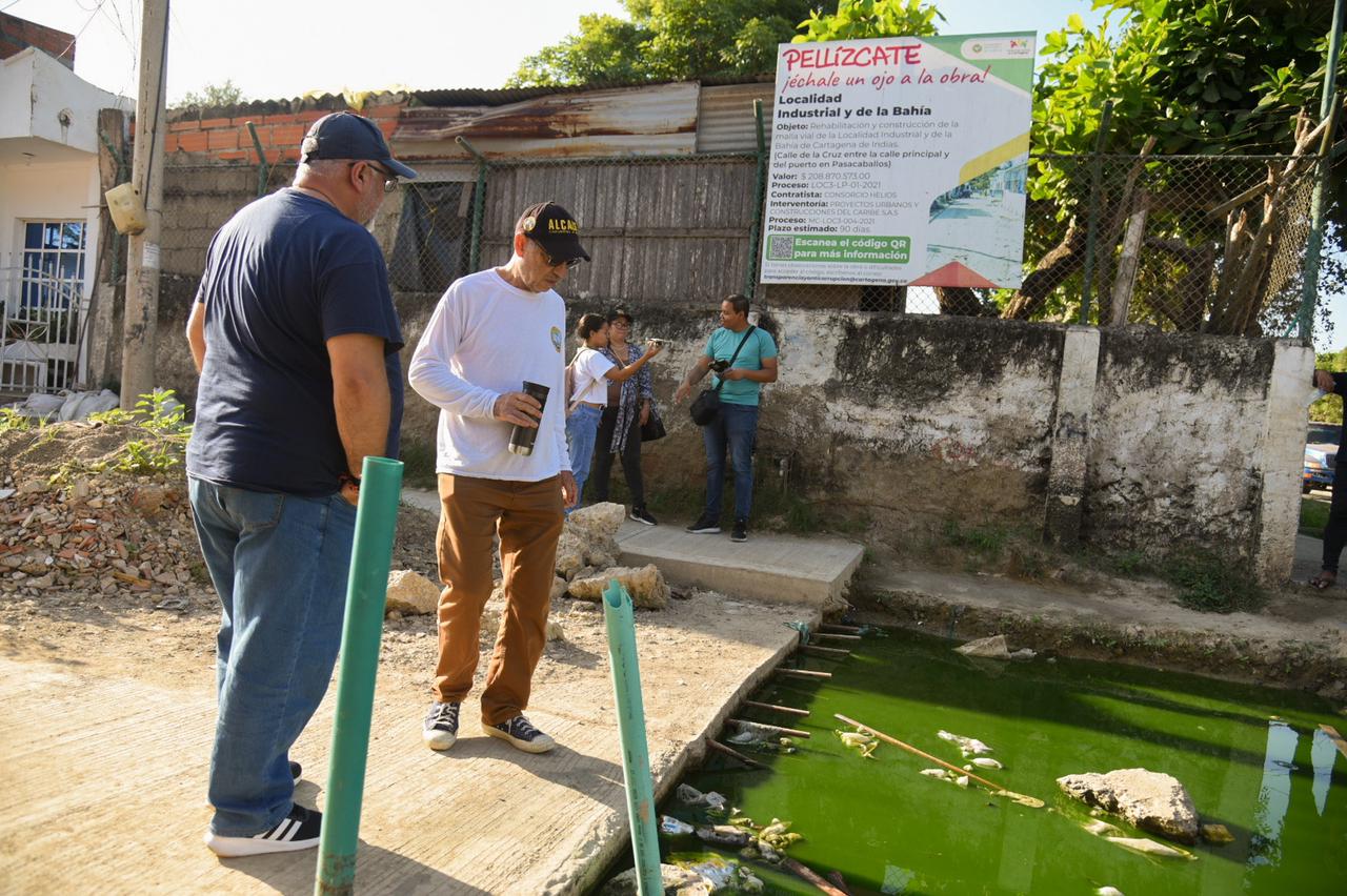 William Dau dice que obras en la Localidad Industrial y de la Bahía no corresponden con informes recibidos.