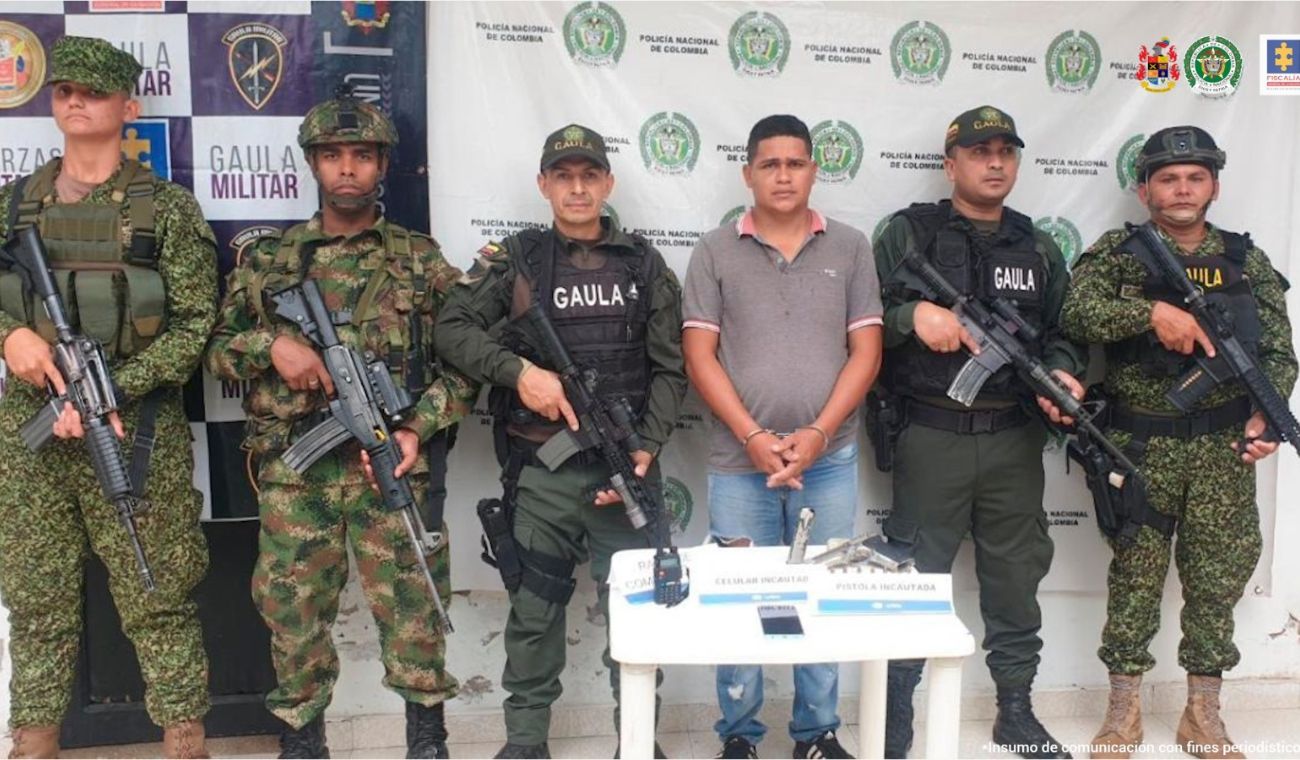 Jorge Leonardo Miranda Páez, alias 'El Gallo'.