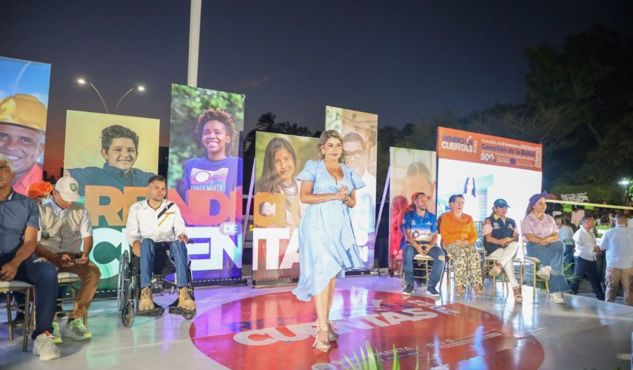 Alcaldesa de Santa Marta Virna Johnson