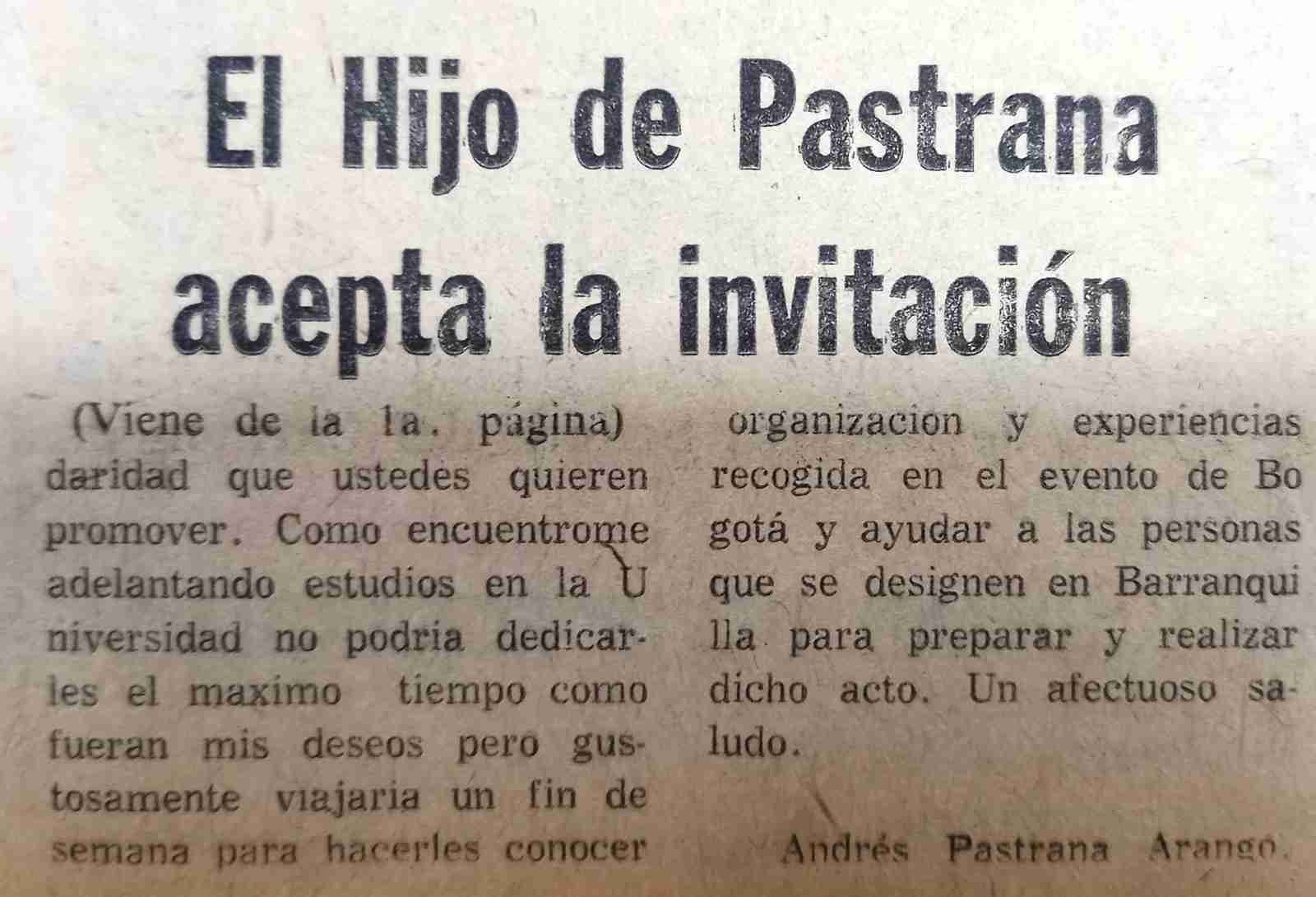 Andrés Pastrana joven