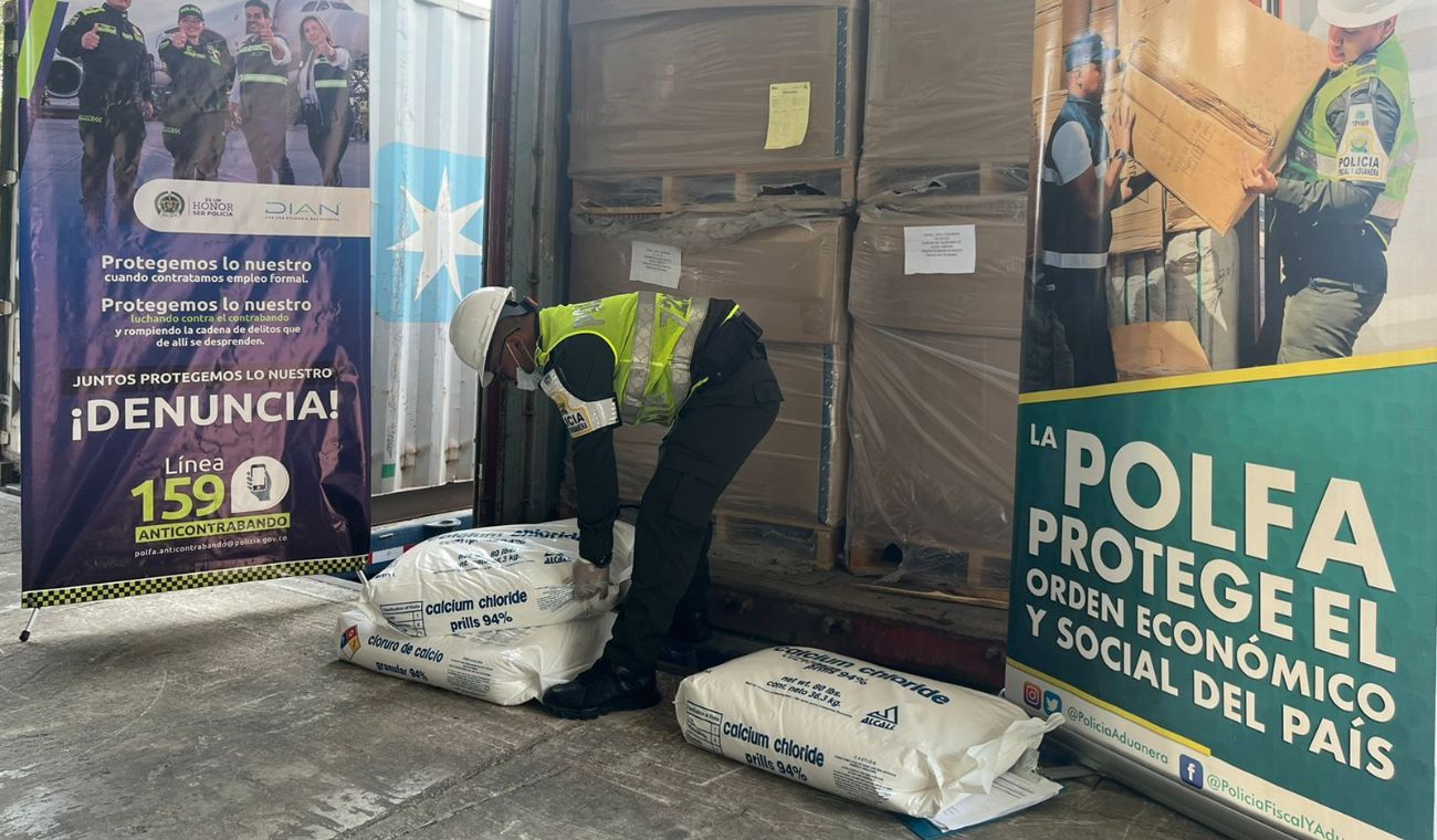 La mercancía supera un avalúo comercial de $200 millones de pesos