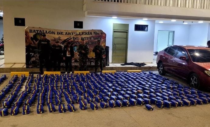 Fue capturada y su acompañante huyó.