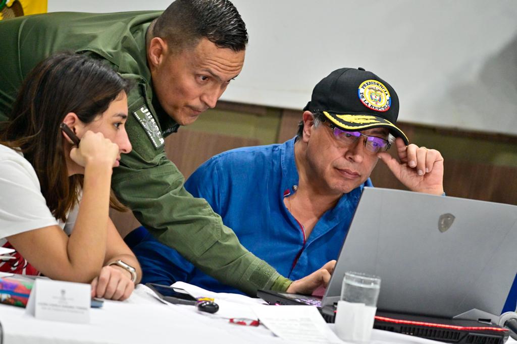 Presidente Petro lidera consejo de seguridad en Monte Líbano, Córdoba
