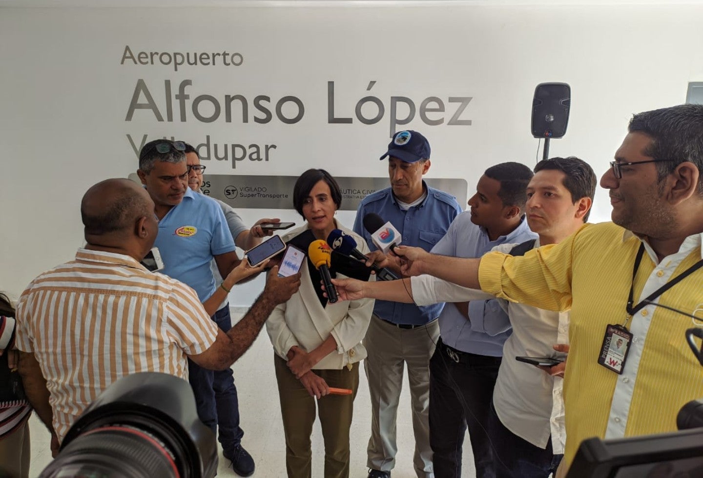 Ministra de Ambiente y Desarrollo Sostenible, Susana Muhamad en Valledupar.